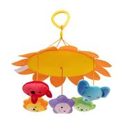 Baby Mobile for Bed Decorative Plush Early Learning | Crib Mobile with Bell for Boys Girls Preschool Baby Crib Bedroom Living Room