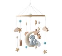 Baby Mobile for Crib - Nursery Mobile for Sleeping - Educational Sensory Development Toy for Kids Baby Stroller Playpen Nursery Room Childcare Provider New Parents