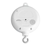 Baby Mobile Music Box for Baby Cot, Baby Crib Mobile Music Box, Electric Baby Music Box for Crib Bed Bell 35 Melodies,Ornament Hanging Deco Nursery Mobiles Babies(3 Mode Without Battery)