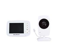 Baby Monitor 3.2 Inch LCD Screen Wireless Two-Way Voice Night Vision Temperature Detection Lullaby