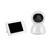 Baby Monitor 5 Inches HD 1080P with Camera and Audio Two-Way Intercom Lullaby Automatic Night Vision Temperature Detection