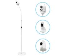 Baby Monitor Floor Stand, Compatible with Hellobaby HB6550/HB6558/HB65/HB248/ANMEATE SM935E/Blemil BL9052-2/BL9064-2/Motorola VM50G/VM36XL and More with Standard 1/4 Screw