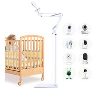 Baby Monitor Floor Stand Holde, Baby Camera Holder, Adjustable Height Compatible with Babysense, Hellobaby, GHB, Vtech and All Cameras with 1/4 Screw Baby Monitor Mount