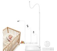 Baby Monitor Floor Stand Holder Mount 1-piece Universal Baby Camera Stand | Compatible with HelloBaby Infant Optics DXR-8 Pro,Nanit Pro & Flex Stand,VTech VM819/VM901 ,Owlet,eufy,Babysense,Motorola