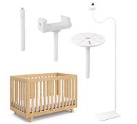 Baby Monitor Holder, 35-67" Adjustable Universal Floor Mount, Compatible with Surveillance/Baby/Security Camera, Flexible Baby Camera Holder Shelf Stand with 1/4 Screw