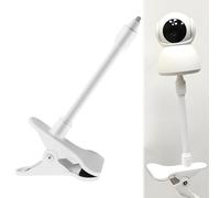 Baby Monitor Holder Compatible with HelloBaby Blemil Vtech Motorola, Baby Camera Stand Flexible Clip Clamp Mount No Drill for Most 1/4" Baby Monitors