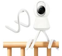 Baby Monitor Holder Universal Camera Mount for Cot 1/4'' Screw Video Monitor Stand No Drilling Flexible Mounting Bracket Accessory of Baby Monitors for GHB, HelloBaby, Nanit Pro, VTech Baby Monitors