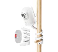 Baby Monitor Mount Compatible with Infant Optics DXR-8 and DXR-8 PRO, 17.7-Inch Flexible Gooseneck Arm, Holder for Crib