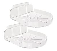Baby Monitor Shelf | 2X Monitor Mounting Stand - Wall-Mounted Security Camera Rack Storage Bracket for Nursery Room Apartments Bedrooms Indoor Outdoor Home Small Spaces Retail