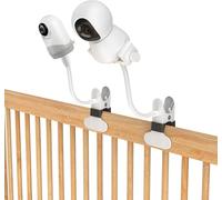 Baby Monitor Stand, Universal Baby Monitor Holder, Flexible Mount Bracket for HelloBaby, Nanit Pro, Infant Optics, VTech & Most Baby Monitors, (Clip Type)