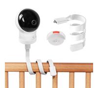 Baby Monitor Twist Mount for Eufy Spaceview/Eufy Spaceview Pro/SpaceviewS Video Monitor Camera, Suitable for crib frames or furniture,EufySpaceview Baby Camera Mount, No Drill