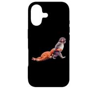 Baby Monkey Punch Cute Stuffed Buddy Case for iPhone 17