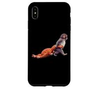Baby Monkey Punch Cute Stuffed Buddy Case for iPhone XS Max