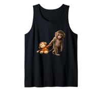 Baby Monkey Punch Plush Cute Monkey Japan Zoo Punch Monkey Tank Top