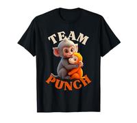 Baby Monkey Punch Team I Have to Be, Brave Cute Macaque T-Shirt