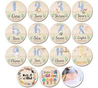 Baby Monthly Milestone Cards for Newborn Girl or Boy