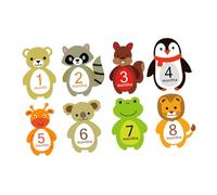 Baby Monthly Milestone Stickers 12pcs Reusable Paper Photo Props | Surface Film Finish, Repositionable Decals, for Monthly Tracking and Social Media Baby Clothing Shots