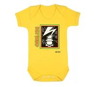 Baby Moo's Baby Brains Punk Baby Grow | Unisex Cool Bad Brains Music Bodysuit Vest - Alternative Punk Rock New Baby Gift UK