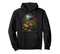Baby Moses Nile Basket Pharaoh Daughter Bible Mosaic Art Pullover Hoodie