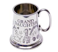 Baby Mug - Pewter Granddaughter - GIFT BOXED