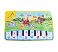 Baby Music Mat, Infant Crawling Piano Playmat - Educational Musical Toy with 8 Piano Keys & Animal Sounds, Interactive Soft Floor Keyboard for Toddlers 6-12 Months, Birthday