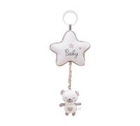 Baby Musical Toy - Baby Teething Toys | Smarty Bunny Rattle | Hangable Bunny Rattle For Stroller, Early Learning Doll With Lullaby Music Box For Young Kids Pram Car Seat Pushchair Cribs