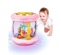 Baby Musical Toys Light Up Toys with Music for 6-12 Months, Sensory Toys for 1 2 Year Old Toddlers Boys Girls, 12-18 Months Educational Toy for Early Learning, Perfect 1st Birthday Gift