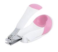 Baby Nail Clipper, Baby Nail Care with Magnifying Glass for Newborns Kids Children(Pink)