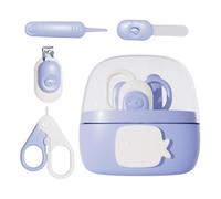 baby nail clipper set, baby nail set, cartoon nail clippers 4 in 1 | grooming care, nail scissors set, manicure care, safe clippers, scissors,