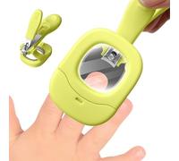 Baby Nail Clipper with Light - Anti-Splash Magnifying Lens 8.6 cm|Precision Nail Clipper for, Safe Nails Care for Travel, Home, and Camping, Non-Slip Steel Design