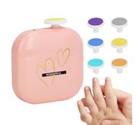 Baby Nail Clippers Electric USB Rechargeable Nail Clippers for Toddlers Quiet Manicure Device with LED Light for Nail Care at Home On the Go