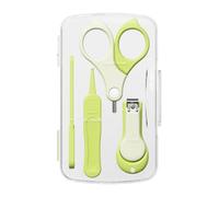 Baby Nail Clippers Kit - Nursery Care Set in Case - Pedicure Kit with Nail Clippers, Baby Manicure Kit with Round Head Scissors for Toddler, Kids