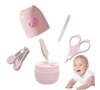 Baby Nail Clippers Set,Baby Nail Clippers Set - Cartoon Animal Nose Baby Nail Clippers,Baby Nail File and Tweezers with Storage Box, Baby Nail Clippers