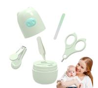 Baby Nail Clippers Set,Baby Nail Clippers Set | Cute Cartoon Baby Animal Nail Clipper,Baby Manicure Pedicure Kit, Nail File and Tweezers With