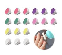 Baby Nail File Pads, Nail Trimmer Replacement Pads, Electric Baby Nail Grinding Heads, for Most Standard Electric Kid Nail Trimmer, Prevent Baby's Nails from Scratching Skin, 18 Pcs
