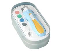 Baby Nail File | Professional Nail Clippers with Dust Cover - Nail Clippers for Men, Automatic Nail File, Rechargeable, LED Light for Toddlers