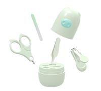 Baby Nail Set - Baby Nail Clippers Set, Cute Cartoon Animal Baby Nail Clippers, Baby Nail Clippers and Scissors, Mother Accessories with Storage Box