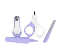 Baby Nail Set - Manicure Kit, Nursery Care Tools, Toddler Nail Cutter, Baby Tweezers, Safety Cipper with Housing, Care for Children, Portable Baby File Kit