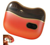 Baby Nail Trimmer Electric with LED Light - Automatic Nail Clipper for Infants & Kids, Rechargeable Electric File with Dust Collector, Orange