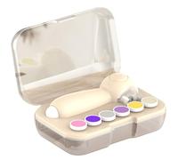 Baby Nails File Electric Baby Nails Care Set With LED Light Baby Nails Scissors Newborn/Infants/Adults Toes Fingernails