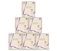 Baby Nappies DRYPER Size 6 (16kg +), Ultra-Thin Soft Hypoallergenic Nappies for Sensitive Skin, 3D Leak Guards, Wetness Indicator, 108 Count Day & Night Premium Nappies