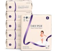 Baby Nappies Size 5 DRYPER 114ct Oeko-TEX Hypoallergenic Diapers 13-18kg