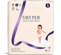 Baby Nappies Size 5 DRYPER 19ct Oeko-TEX Hypoallergenic Diapers 13-18kg