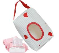 Baby Nappy caddys Organizer - Reusable, Large Wipes Dispenser Box, Baby Wipe Case | Babies Wet Wipes Pouches for Storing Babys dipers, Makeup Remover Wipe, and Even as a Toiletry Bag