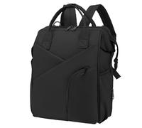 Baby Nappy Changing Bag Backpack, Simple Waterproof Large Capacity Multi-pocket Diaper, Accommodate All The Baby's Outgoing Items, Travel For Dad And Mom(Black)