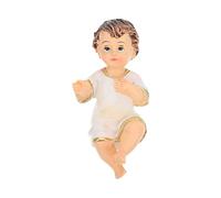 Baby Nativity Figurine: Mini Resin Infant Jesus Statue Holy Family Sculpture Nativity Scene for Indoor Home Decoration