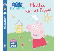 Baby Nelson (unkaputtbar) 1: Hallo, hier ist Peppa!: Baby-Buch ab 12 Monaten - auch als Badebuch geeignet