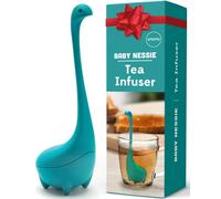 Tea Infuser by OTOTO - Tea Infuser, Tea Accessories, Silicone Tea Infuser, Cute Gifts, Tea Diffusers for Loose Tea, Cute Tea Strainer (Turquoise)