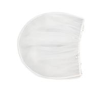 Baby Net, PE Crib Canopy, Protective Mesh Cover, Two-Way Zipper Foldable Wind Shield, Adjustable Elasticized Edges and Straps, for Car Seat, Playpen, Bed, Jogging, 48x46x1cm