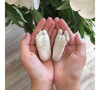 Baby NEWBORN 3D Hand Casting Moulding Kit | Gift Idea | Strictly for Newborns and up to 3 years of age | Handprint Footprint | Body Cast Studio